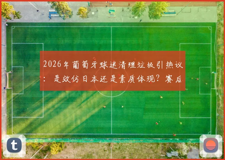 2026年葡萄牙球迷清理垃圾引热议：是效仿日本还是素质体现？赛后看台行为深度对比
